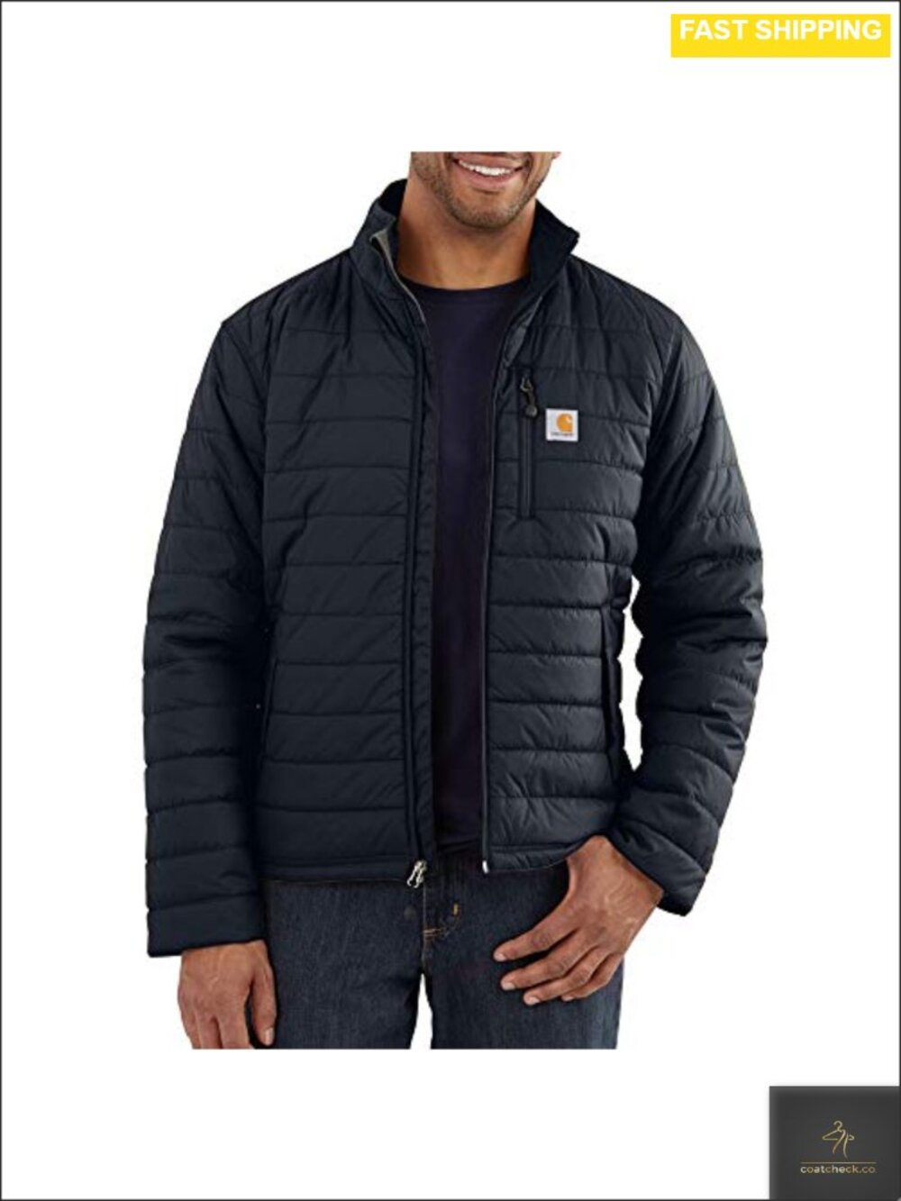 Carhartt Gilliam Jacket Quilted Nylon Work Outdoor